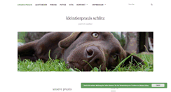 Desktop Screenshot of kleintierpraxis-schlitz.de